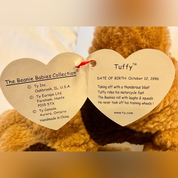 Ty Tuffy beanie baby & Chips plush ๐ - Picture 6 of 11